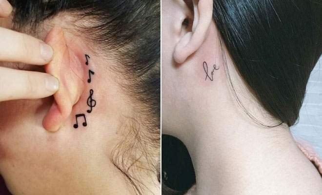 Behind the Ear tattoo