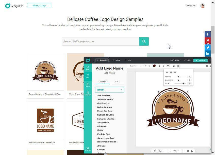 Logo Makers for Coffee Shops