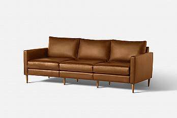 Luxe Leather Sectional Sofa