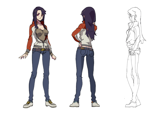 An example of Lu's Time character designs by Cheng guo