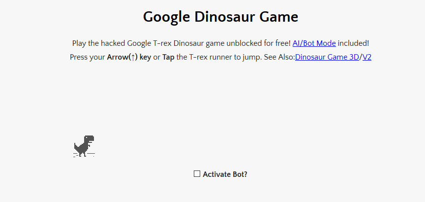 google offline game