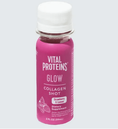 Glow Collagen Shot, Strawberry Lemonade by Vital Proteins