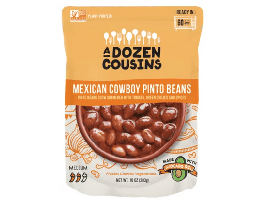 Cousins of a Dozen Pinto Beans from Mexico's Cowboys