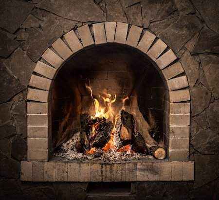 A Sufficiently High-temperature Adhesive Can Be Used For Fireplaces