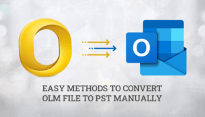 Convert OLM file to PST Manually