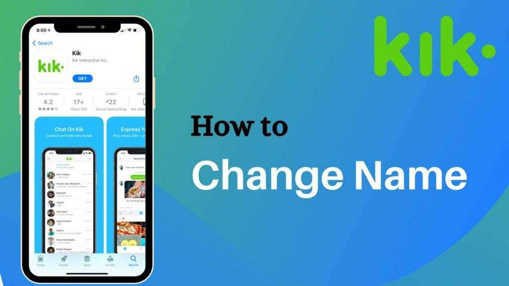 Change Kik Username and Display Name
