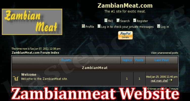 Zambian Meat Website