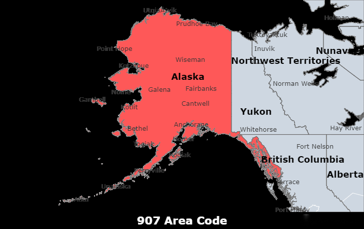 907 Area Code