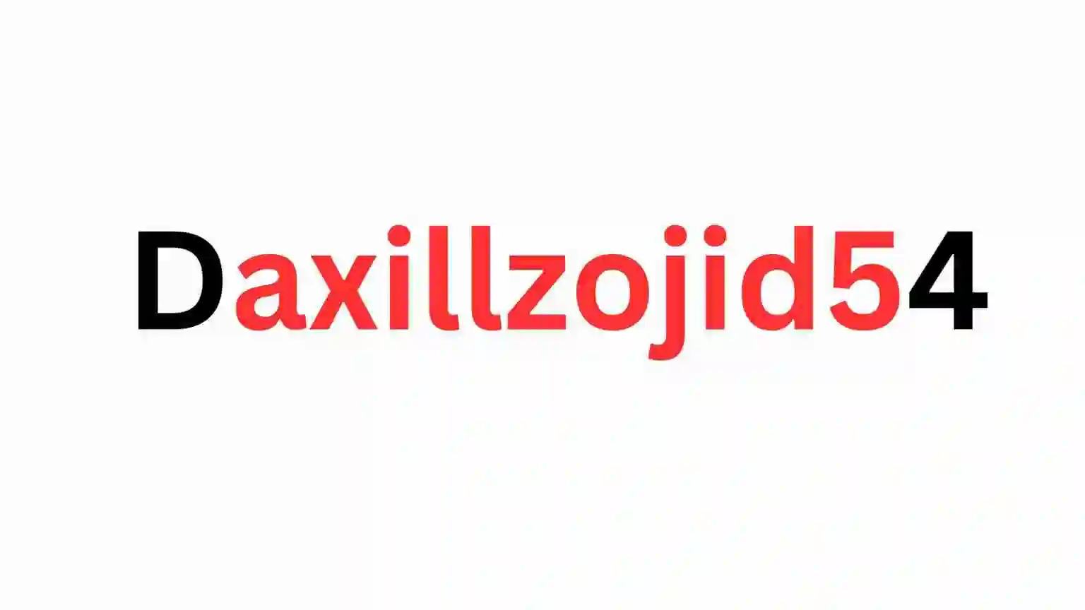 Daxillzojid54